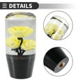 thumbnail image 7 of Unique Bargains Universal Car Gear Shift Knob, Manual Automatic Stick Gear Shifter Knob, Acrylic, 1 Set Yellow 10cm, 7 of 7