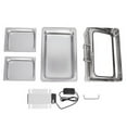 thumbnail image 3 of 400W 9.5Qt Chafing Dish Buffet Set 201 Stainless Steel Chaffing Server Set, 3 of 10