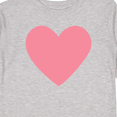 thumbnail image 4 of Inktastic Pink Valentine's Day Heart Boys or Girls Long Sleeve Toddler T-Shirt, 4 of 5