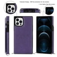 thumbnail image 2 of Funda para iPhone 14 con cordón de piel sintética, color liso, 2 of 5
