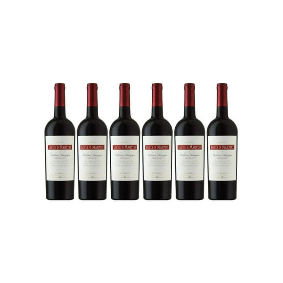 Pack de 6 Vino Tinto Louis M Martini Napa Valley Cabernet Sauvignon 750 ml