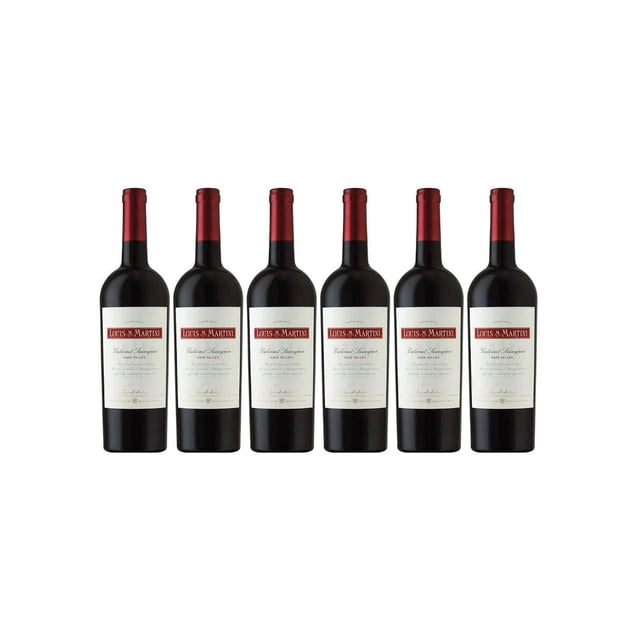 Pack de 6 Vino Tinto Louis M Martini Napa Valley Cabernet Sauvignon 750 ml