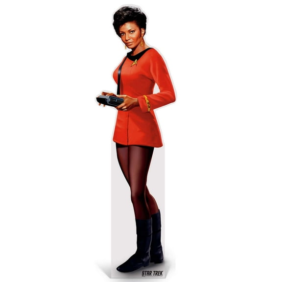 Prime Party Star Trek Uhura Life-Size Cardboard Standee for Collectors, Party Decor, 74" x 22"