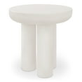thumbnail image 3 of Moe's Home Collection Rocca Accent Table Concrete White, 3 of 10