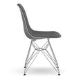 thumbnail image 2 of Pemberly Row Contemporary Fabric Side Chairs (Set of 2) in Gray, 2 of 6