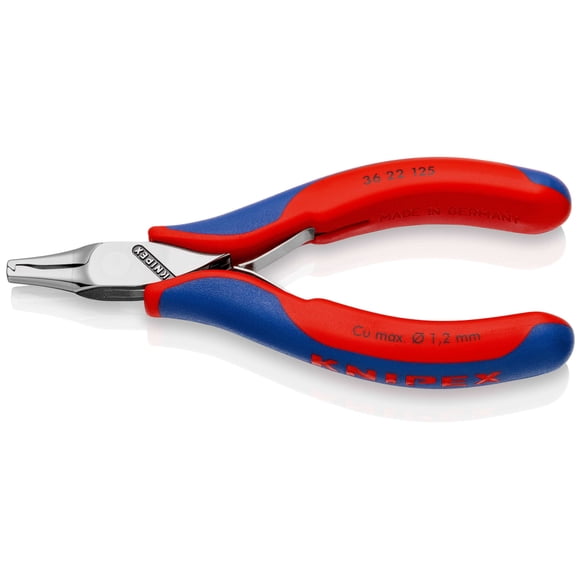 KNIPEX 36 22 125 Pinza de montaje para electrónica Con fundas en dos componentes 125 mm