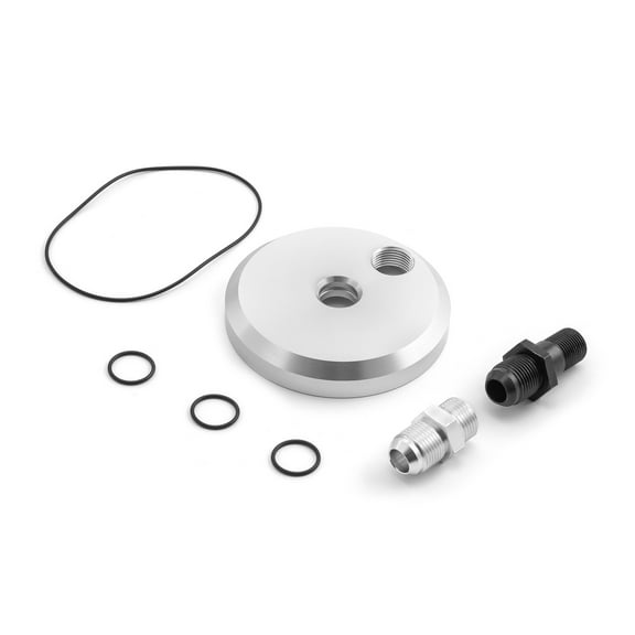 Speedmaster PCE507.1004 Compatible with Mopar and Compatible with Chrysler 273 318 340 360 OEM Oil Filter Remote Plate Billet Aluminum