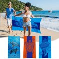 thumbnail image 1 of XWSHYW Playa Toalla de Playa Rectangular Toalla de Fibra Fina Estera de Playa Toalla de Baño Mantón Absorción de Agua Portátil y de Secado Rápido para Todas Las Estaciones Tamaño Universal Lo Suficie, 1 of 4