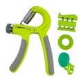 thumbnail image 3 of Ejercitador de extensión de mano, equipo de agarre de , ejercicio para mujeres y hombres, ejercitador de antebrazo, fortalecedor de agarre de mano Verde, 3 of 9