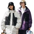 thumbnail image 2 of Chaqueta de carga impermeable tres en uno para hombre, abrigo con capucha a prueba de viento para deportes al aire libre, senderismo, Camping, escalada, pesca, chaquetas para hombre, 2 of 5