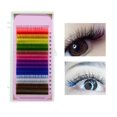 thumbnail image 4 of Colorful Eyelashes Exquisite Soft Comfortable Lightweight Colored False Eye Lashes Faux Eyelashes 0.07D 13mm, 4 of 4
