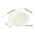 thumbnail image 2 of SHAGUOZHOU over Storage Kitchen Dish Drainer Large Counter Water Trough Strainer For Kitchen Leftover Food Filtration Clogging Drain Net With Handle For Easy Lifting, 2 of 7