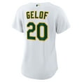 thumbnail image 3 of Women's Nike Zack Gelof White Athletics Home Replica Jersey, 3 of 3