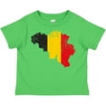 thumbnail image 3 of Inktastic Belgian Map Flag Boys or Girls Toddler T-Shirt, 3 of 5