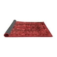 thumbnail image 2 of Ahgly Company Indoor Square Medallion Red Traditional Area Rugs, 5' Square, 2 of 4