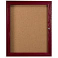thumbnail image 3 of Aarco Products WBC3672R Enclosed Bulletin Board - Walnut, 3 of 6