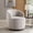 Gray, variant on Barrel-Style Swivel Chair in Gray / For Use in Game Rooms / Lightweight Package at 30.8 lb