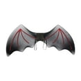 thumbnail image 2 of 2PC Back Wing For Kids Parent-child Back Wing Backpack Parties Like Halloween Decorations Halloween Party Show Props Mesh Elastic Strap, 2 of 3