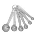 thumbnail image 3 of Premium Heavy Duty Stainless Steel Measuring Spoons, Set Of 6, Metric And US Measurements, For Dry And Liquid Ingredients, Baking And Cooking, 3 of 8