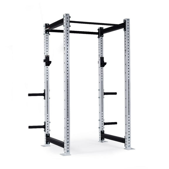 Titan Fitness X-3 Series 90" Orange Bolt-Down Power Rack, 36" Depth, Rackable 1650 LB Cage, 1.25" and 2" Pull Up bars, Standard J-Hooks, Weight Plate Holders, Weightlifting and Strength Training