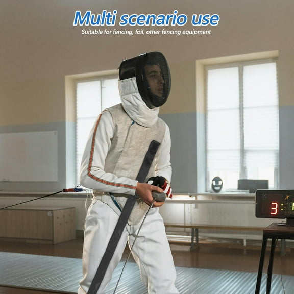 CIMAXIC Sword Bag Black 1Pack 49.12X2.16X0.20In