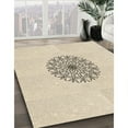 thumbnail image 3 of Ahgly Company Machine Washable Indoor Rectangle Transitional Moccasin Beige Area Rugs, 3' x 5', 3 of 7
