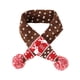 thumbnail image 3 of Calentador de cuello de invierno para mascotas, disfraz navideño, bufanda de punto para perro, lindos disfraces navideños S ciervo alce, 3 of 9