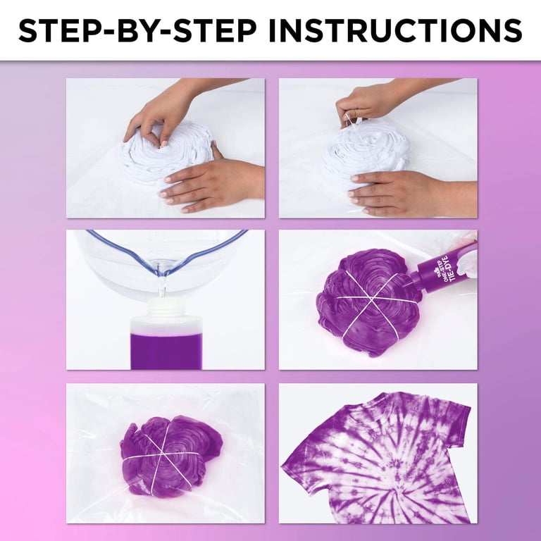 Tulip One-Step Tie-Dye Kit, 5 Color Mega Bright Rainbow photo 6