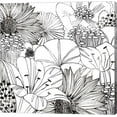 thumbnail image 1 of Contemporary Garden I Black and White by Michael Mullan, Canvas Wall Art, 1 of 1