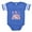 Royal Blue, variant on CafePress - Peppa Pig Little Dreamer - Cute Infant Baby Football Bodysuit
