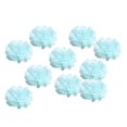 thumbnail image 1 of 10 piezas 9 cm cabezas de crisantemo artificial cabeza de flores para la decoración de caja de de bricolaje Scrapb azul claro, 1 of 8
