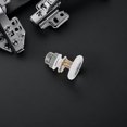 thumbnail image 4 of Luxshiny 2Pcs Shower Door Rollers Plated Silver Versatile Fit Sliding Glass Door Hardware Replacement, 4 of 8