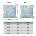 thumbnail image 2 of Fuzoiu Corgi Dog 1 Print Square Pillow Cover,Hidden Zipper Design,Luxury Square Pillow Case, Throw Pillow,Couch Cushion-24"x24", 2 of 7