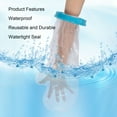 thumbnail image 3 of PP PVC Silicone, Matériaux Durables Usage Universel, Confortable Réutilisable Plaie Scellée pour la Douche, 3 of 8