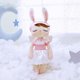 thumbnail image 4 of World Metoo 13.7 Inch Plush Angel Doll Angela Toy Plush Rabbit Doll Gifts For Girls Children, 4 of 4