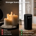 thumbnail image 2 of GentleJet LiteMist Waterless Nebulizing Essential Oil Diffuser  Cold Air Aromatherapy, USB-C Cordless 2000mAh Battery, Aluminum Portable for Home Office Car, 20ml, 2 of 9