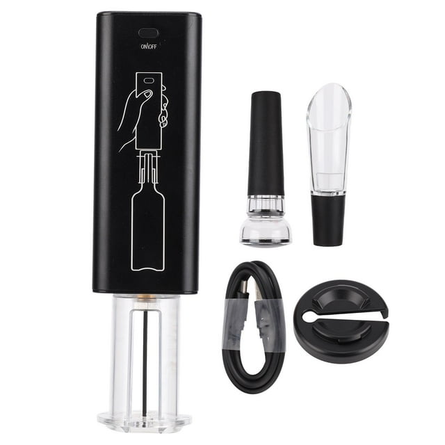 Décapsuleur Électrique, 4 Pcs Décapsuleur Automatique Sans Fil Conçu sur Mesure
