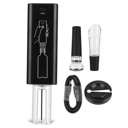 

Electric Corkscrew Aluminum Alloy ABS Electric Wine Bottle Opene For Bar For Home