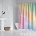 thumbnail image 2 of Dreamy Pastel Sky Shower Curtain 84"x72" ,Bathroom Decorative Shower Curtains Set with 12 Hooks,Modern Waterproof Washable Shower Curtain, 2 of 6