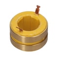 thumbnail image 3 of Conductive Rings, 24mm Inner Diameter Brass Slip Ring Through  For 188F Gasoline Generator, 3 of 8