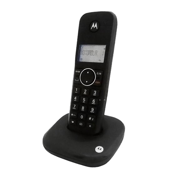 Teléfono Inalámbrico Motorola Digital Moto500id-2 Negro 1 Pieza