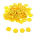 thumbnail image 3 of lionlar 25MM barreled Plastic Chip money 100 a barrel Concave Edge Yellow, 3 of 9