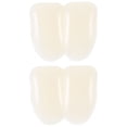 thumbnail image 1 of KAKOWELY 2 piezas de dientes falsos de conejo de resina, dientes de conejo, suministros para cosplay de conejo, 1 of 5