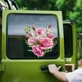 thumbnail image 2 of H-152 A 15X15 Romantic Rose Car Stickers Bathroom Waterproof Wall Decor Vinyl Decal, 2 of 6