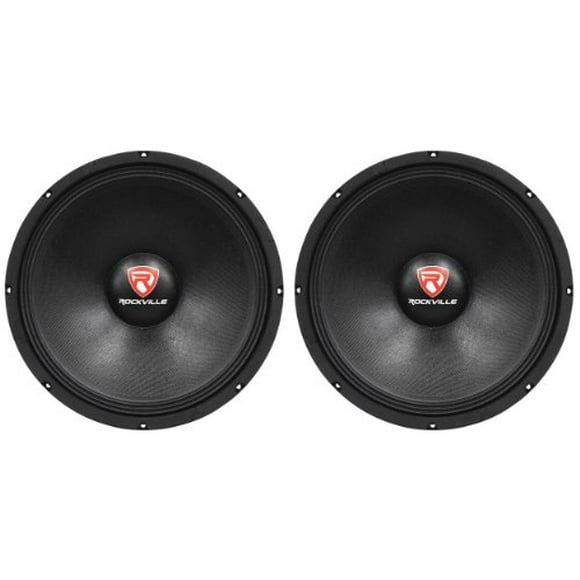 (2) New Rockville RVP15W8 2000 Watt 15" Pro Subwoofers 8 Ohm Raw Sub Woofers
