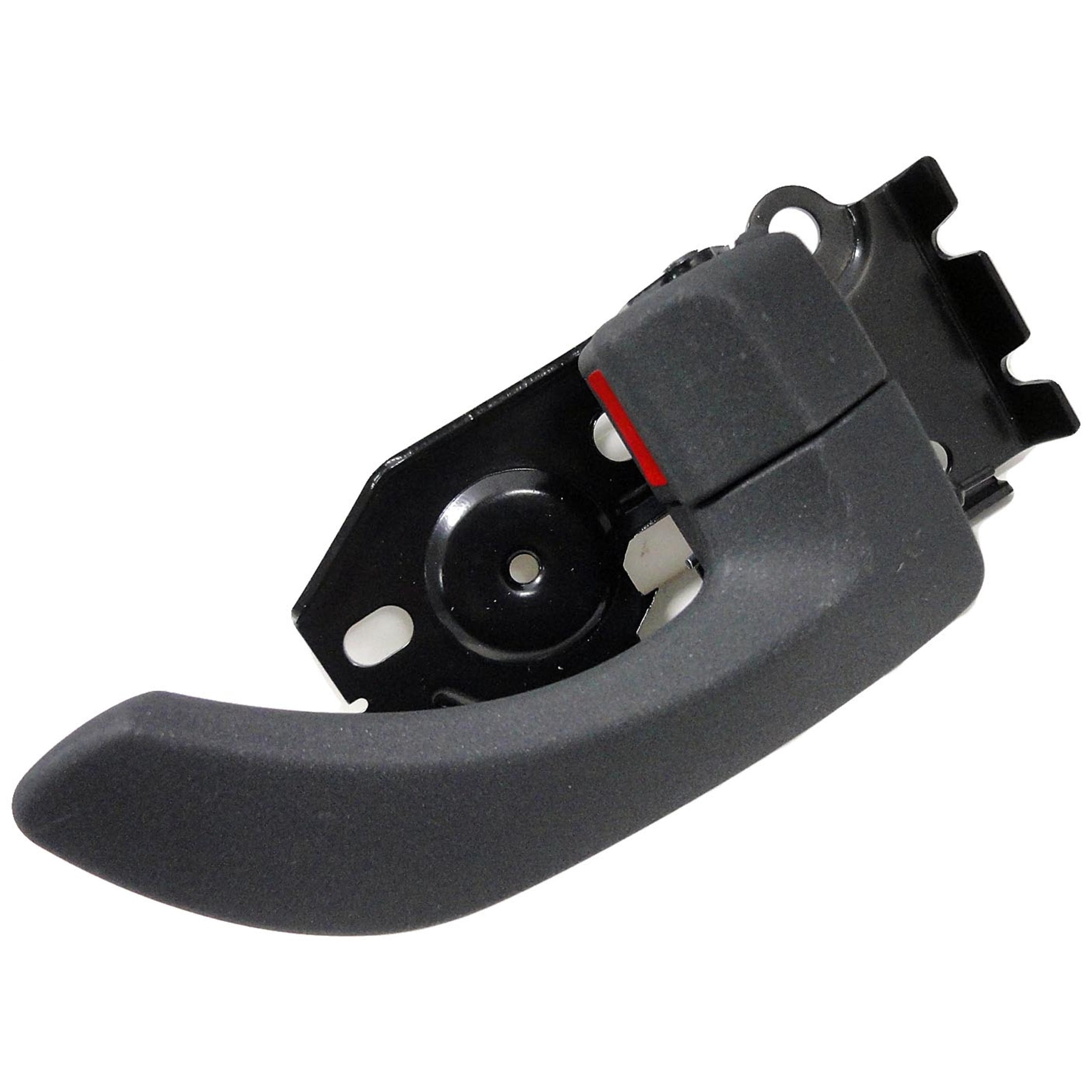 Dorman 82287 Front Passenger Side Interior Door Handle for Specific Hyundai Models, Smooth; Gray