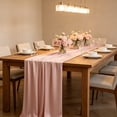 thumbnail image 6 of 2026 Christmas Indoor Home Decor 118x29inch Modern Elegant Table Runner Exquisite And Versatile Table Runner Elevates Your Table Decor Style Ideal For Party Wedding Holiday Table Decor, 6 of 6