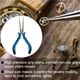 thumbnail image 5 of Long Nose Diagonal Pliers, Pliers Set Needle-Nose Pliers Round-Nose Pliers Wire Cutter Pliers Bending Pliers and Flat-Nose Pliers for Wire Work Jewelry Making DIY Crafts Amonsee No, 5 of 6