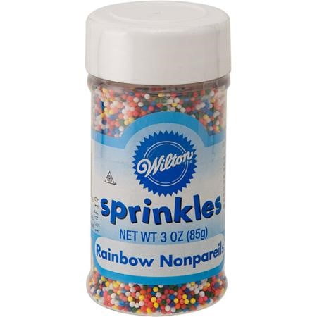 Wilton Rainbow Nonpareils, 3 oz