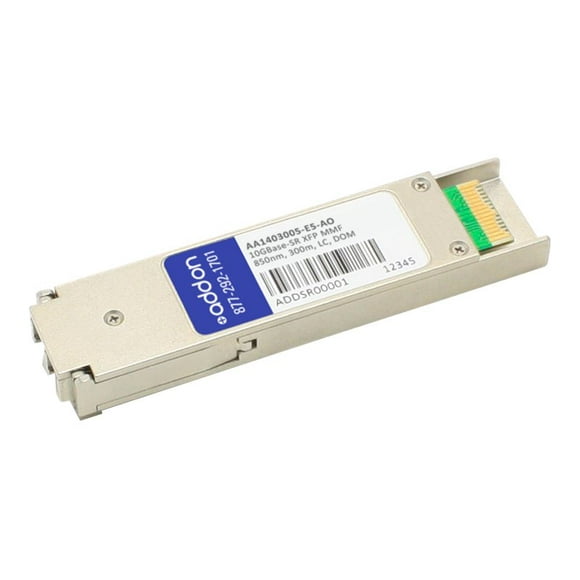 AddOn Avaya AA1403005-E5 Compatible XFP Transceiver - XFP transceiver module - 10 GigE - 10GBase-SR - up to 984 ft